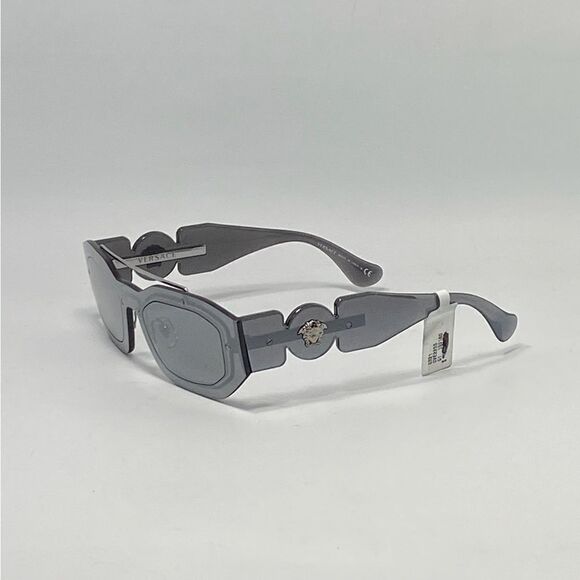 Versace Men's Medusa-Logo Oval Sunglasses - Picture 1 of 14